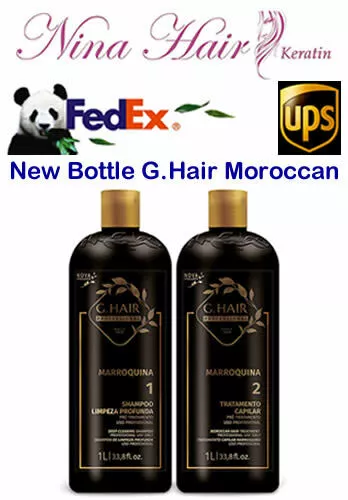 Ghair Inoar Moroccan Keratin Brazilian Kit Behandlung &amp; Shampoo oder...