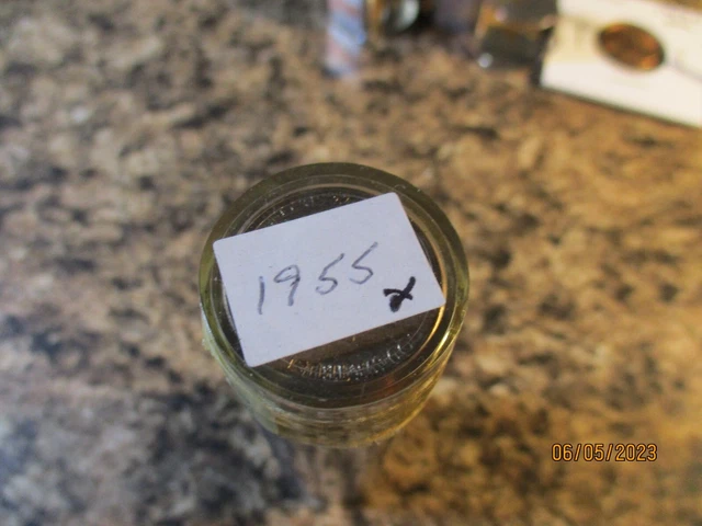 1955 Jefferson Nickel Roll Gem Bu   Xx1