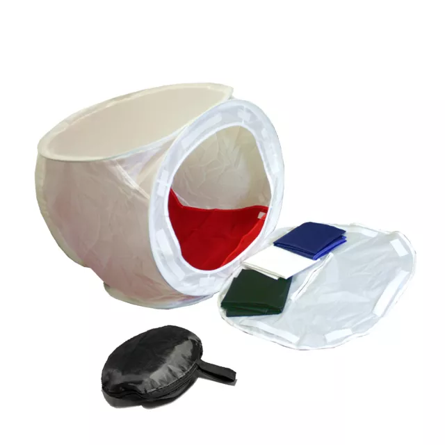 16" 40x40cm Photo Studio Shooting Tent Light Cube Box SoftBox Kit+4 Backdrops