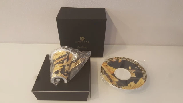 Rosenthal VERSACE Ikarus Vanity Kaffeetasse 2-tlg. Kaffeetasse & Untertasse