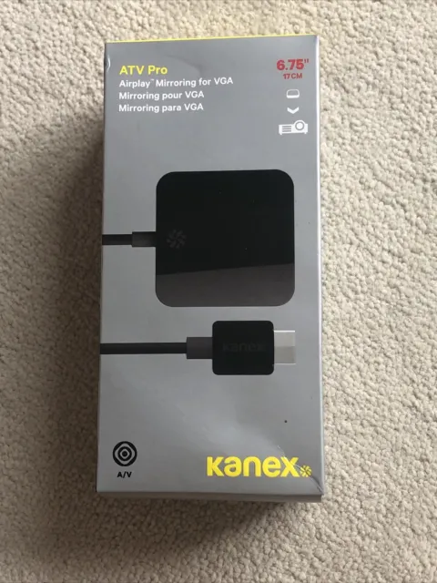 Kanex (ATV PRO) 17cm 6.75" Airplay Mirroring for VGA projector