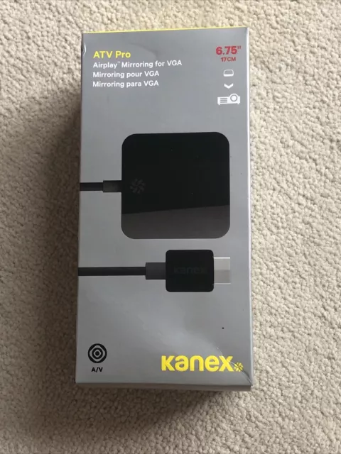 Kanex (ATV PRO) 17cm 6.75" Airplay Mirroring for VGA projector