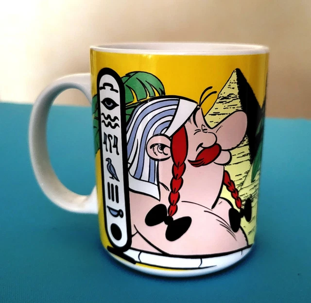 Mug Parc Astérix Et Obélix Égypte 2003 - RARE - Occasion Comme Neuf