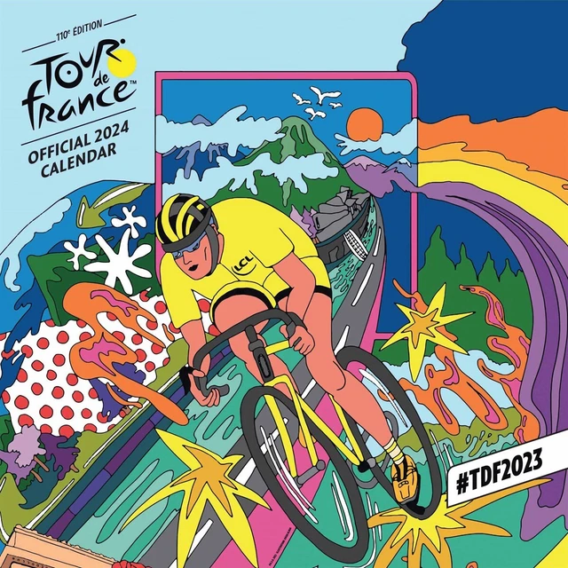 TOUR DE FRANCE Calendar 2024 Sport Month To View £10.99 PicClick UK