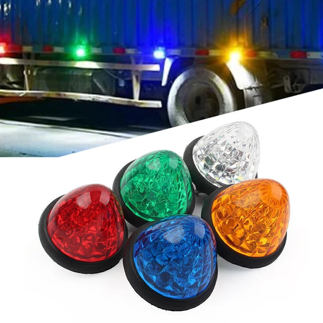 24V LED Light Indicator Turn Signal Clearance Rear Tail Parking Lamp For Truck