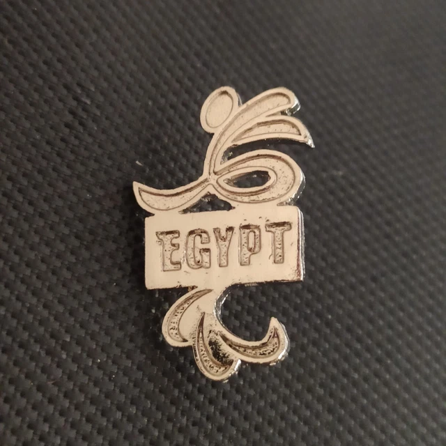 JO PARIS 2024 Olympic Paralympic Para Team Egypt Egypte NPC NOC pin EUR