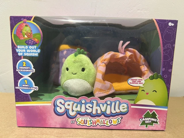 NIB Squishville Camping Set by Squishmallows