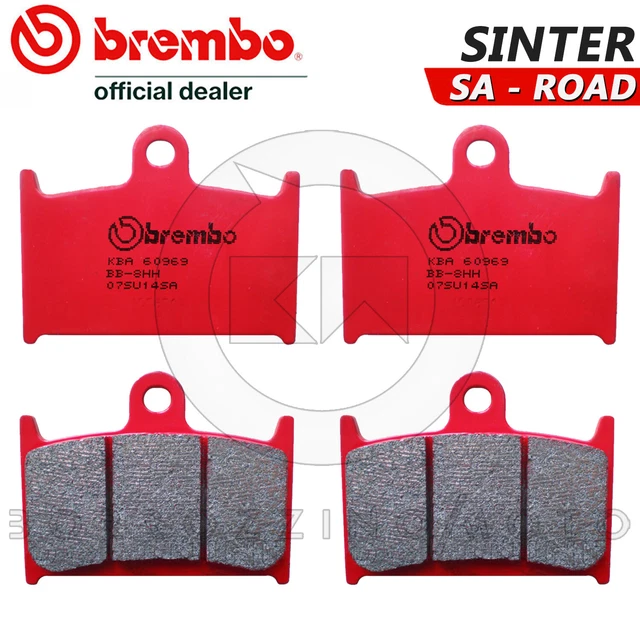 8 Pastiglie Freno Anteriori BREMBO Sinterizzate Per Triumph Speed Triple 1050 (2008-2015) - Foto 8