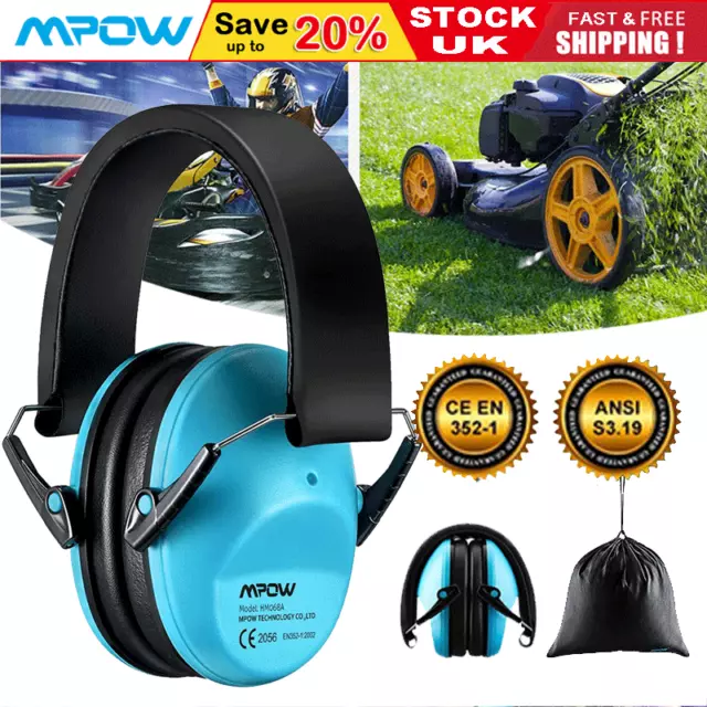 MPOW KIDS EAR Defenders Earmuff Noise Reduction Protectors Muff
