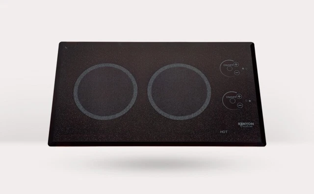 Kenyon B41576 Lite-Touch Q 2-burner Trimline Cooktop- black with touch control -