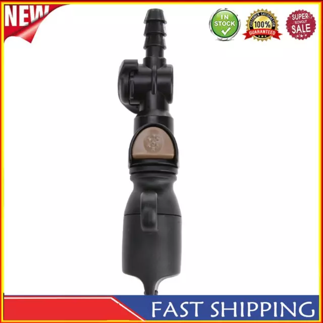 Silicone Sports Water Bags Nozzle Replacement Straight Black Camping Supplies