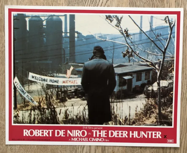 The Deer Hunter film 1978 Original Lobby Card Set of 8 each Card 10 by 8 inches