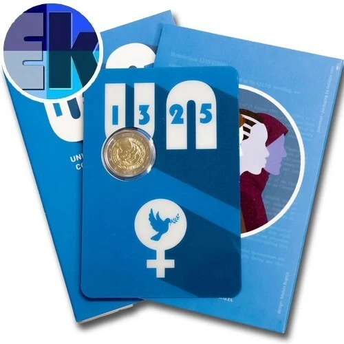 2 EURO BU Malta 2022 Resolution 1325 des UNSicherheitsrates EUR 1,00