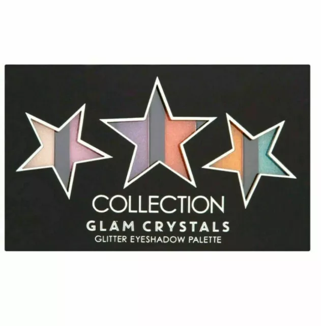 Collection 2000 Glam Crystals STARS Glitter Eyeshadow Palette – Glitz And Glam