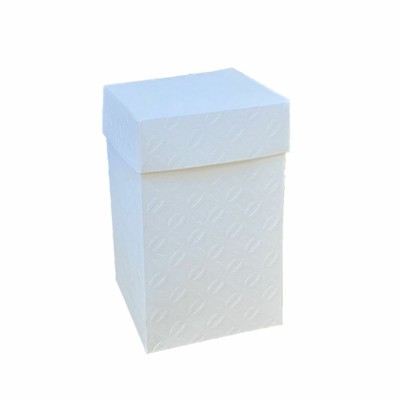 Publilancio srl 20X Harmony Bianco Scatola bomboniera Pieghevole c/Coperchio 12x12x12 