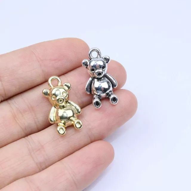 10pc Animal Bracelet Charms Earring Findings Necklace Pendant DIY Jewelry Making