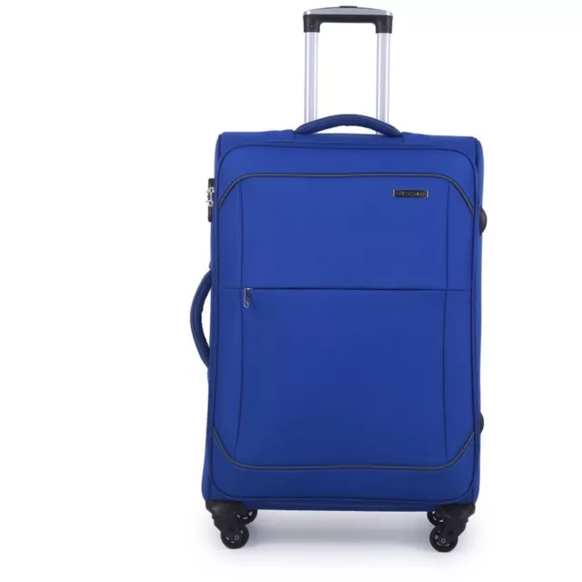 Swiss Milan Soft Medium Luggage - Blue
