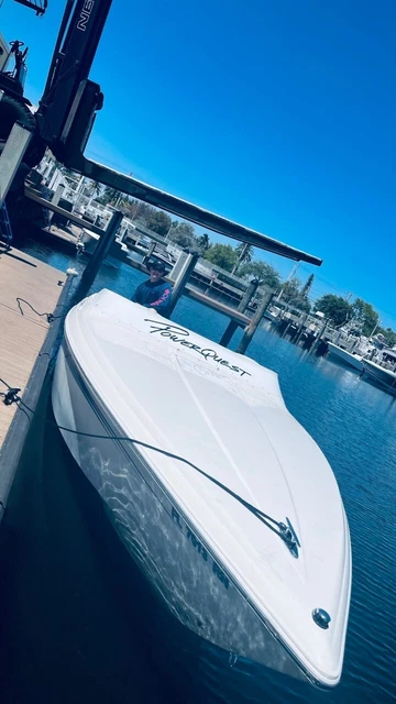 1999 powerquest silencer 280 , 502 mercury Big Block, Runs Great, Wave Crusher