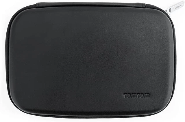 Custodia da trasporto premium in pelle TomTom Sat Nav per TomTom 7"" navigatori satellitari ad esempio TomTom GO