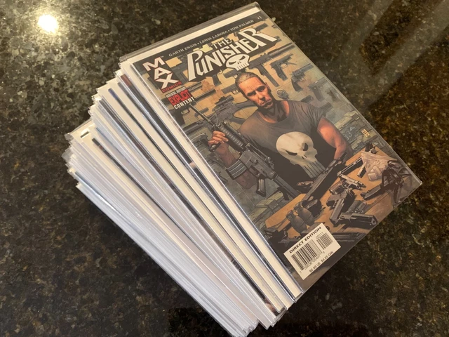 Punisher Max #1-60 (2004), #1-22 (2010), Born #1-5  & More Huge Lot Garth Ennis