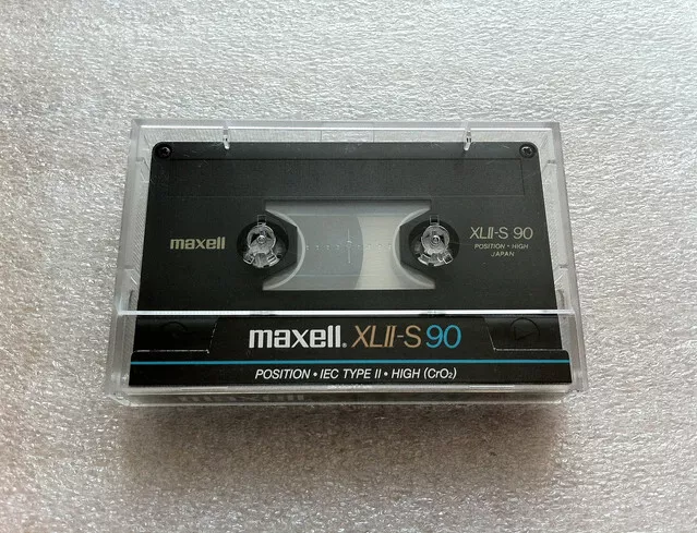 MAXELL XLII-S 90 Vintage Audio Cassette Tape 1980 Made In Japan
