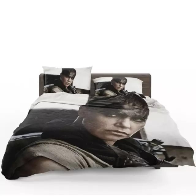 Mad Max Fury Road Movie Charlize Theron Quilt Duvet Cover Set Bedroom Decor