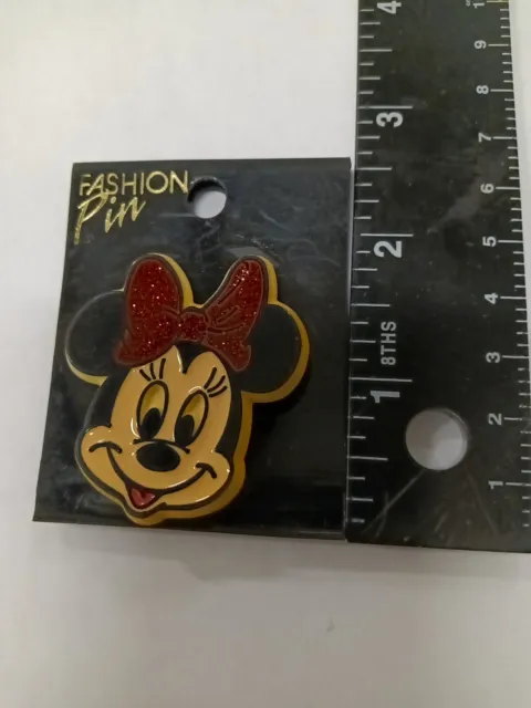 Disney's Minnie Mouse Character Lapel or Hat Pin Approx 2 Inch Tall