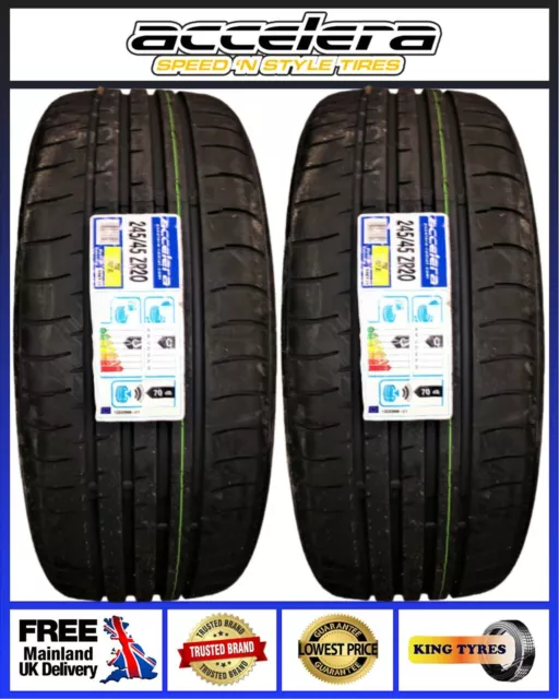 1 New Accelera 651 Sport - 205/45r17 Tires 2054517 205 45 17