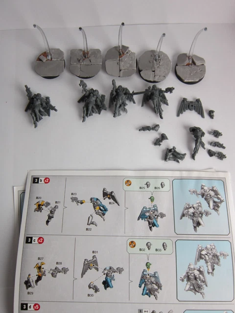 Warhammer 40K Adepta Sororitas Seraphim Squad