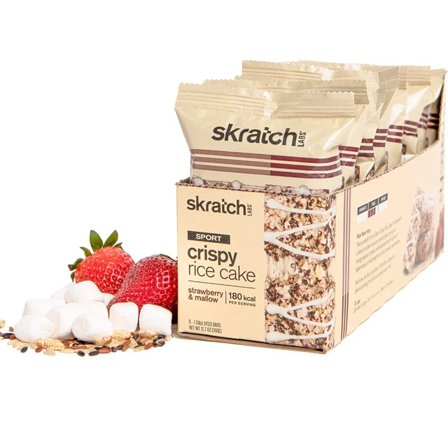 Skratch Labs Croccante Riso Torte 8 Dosi Barre 376ml