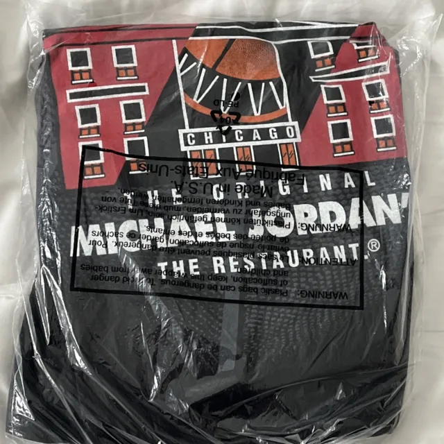 Vintage “The Original” Michael Jordan’s The Restaurant Xl Shirt-New In Bag