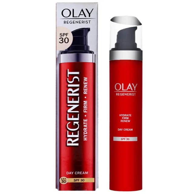 Olay Regenerist 3 Point Daily Treatment SPF30 Moisturiser Day Cream 50ml - BNIB