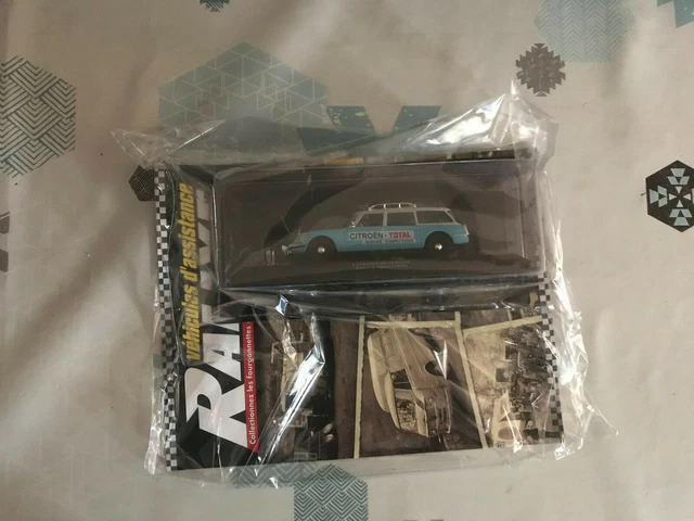 Miniature Camion Voiture Assistance Rallye Citroen ID 19 Break Sport 1970 1/43