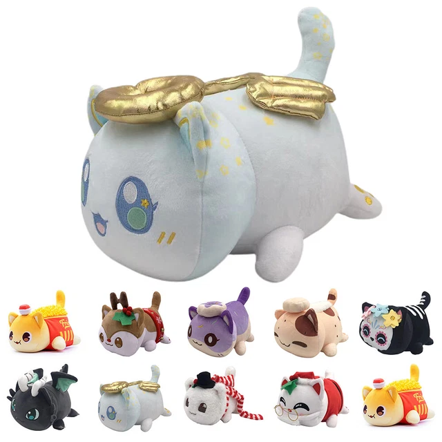 MEEMEOWS FOOD APHMAU Cat Doll Plushies Toy Cute Plush Dolls Donut meemeows-food-aphmau-cat-doll-plushies-toy-cute-plush-dolls-donut