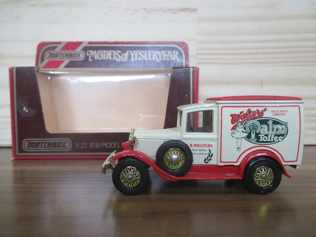 MATCHBOX 1912 FORD modèle T Nestles fourgonnette MIlk modèle rare sans