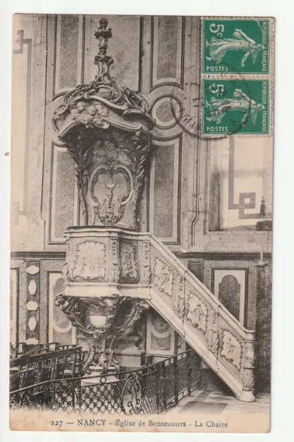 NANCY - Meurthe & Moselle - CPA 54 - Church of Bonsecours - the Chair