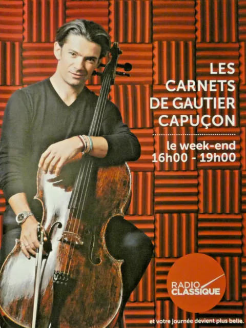 2019 Press Advertisement Classic Radio Le Notebooks De Gautier Capuchon