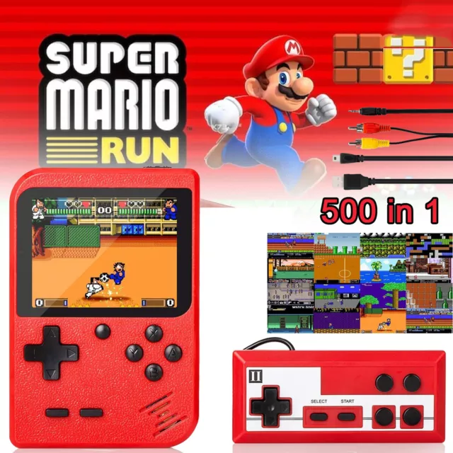 400+ Classic Games Handheld Retro Video FC Game Console Player For Kids Adults