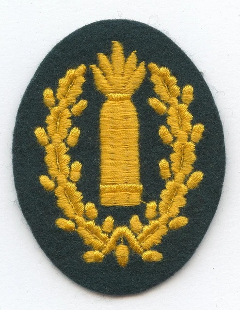 Original Wehrmacht Heer Ärmelabzeichen für Geschützführer 3. Reich 2. Weltkrieg