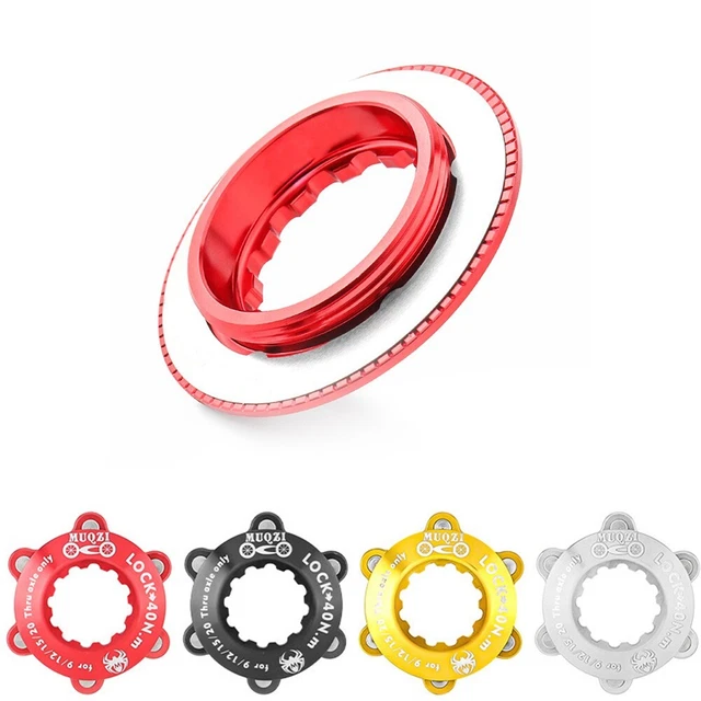 To 6-Bolt Rotor Conversion Bike Hub Disc Brake Adapters MTB Cycling Centerlock