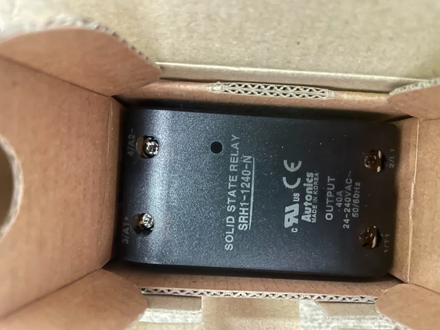 Ssr Solid State Relay 40 Amps, Srh1-1240-N, Output 24-240Vac, Solid State Relay 