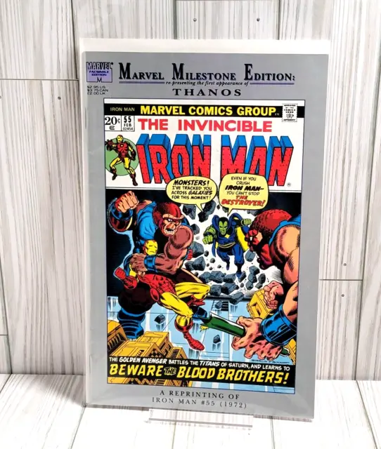 The Invincible Iron Man Reprint #55 -1972 Marvel 1st Appearance of Thanos