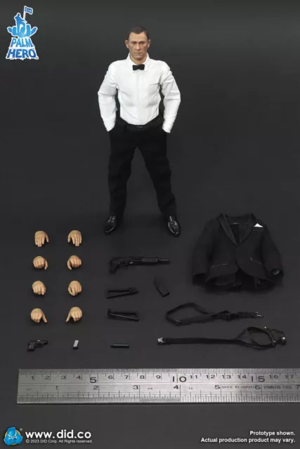 New DID XT80018 1/12 MI6 Agent James 6" Soldier Action Figure Model Toy In Stock