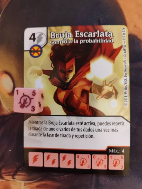 Dice Masters Bruja Escarlata 125/126 SR