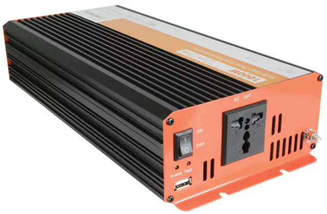 1000W 24V PUR INVERTER SINE WAVE 24v à 230v alimentation camion camion camion