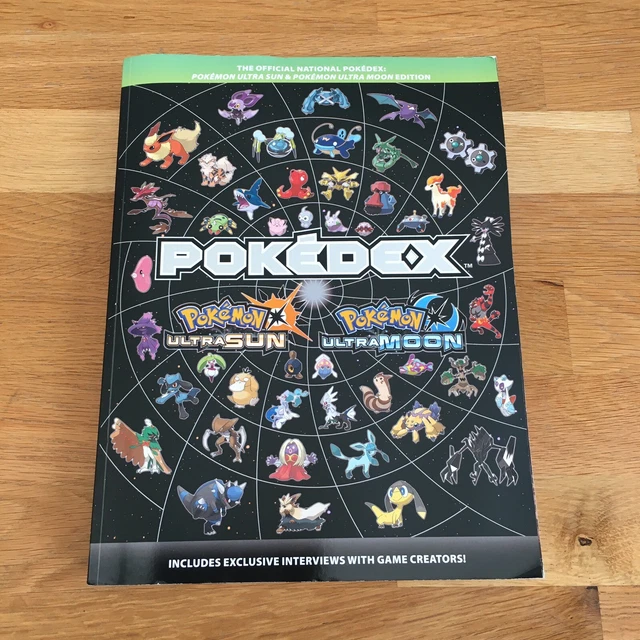 The Official National POKEDEX - Pokemon ULTRA SUN & Pokemon ULTRA MOON Edition