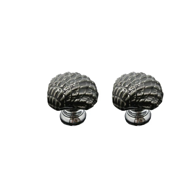 4 Pcs Wardrobe Handle Ceramic Drawer Knobs Vintage Home Decor Door Handle 3