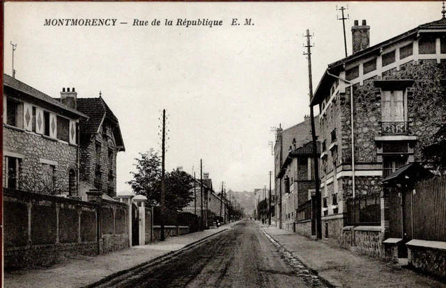 CPA - 95 - MONTMORENCY - Rue de la République