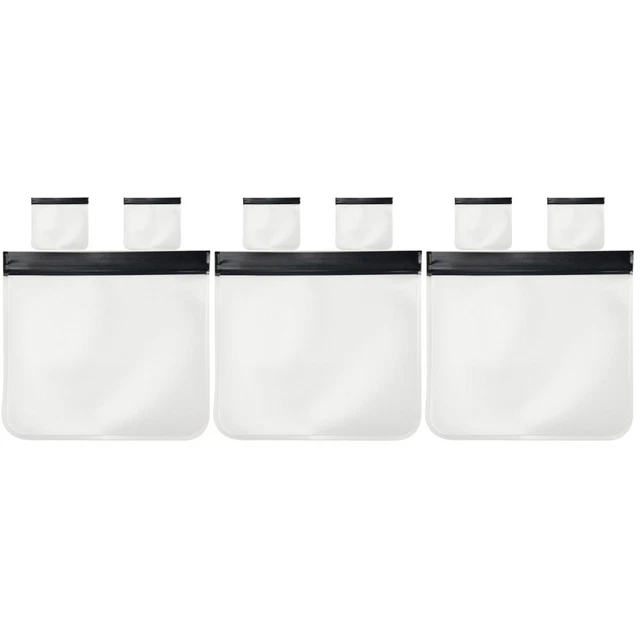 Produktbild von 5 Pack Mini Netztaschen Mit Reißverschluss, Makeup Organizer Tragbar Reise Kosmetiktasche Kit Beauty Accessoires Halter Tasche Aufbewahrung Münzgeldbörse Mit 5 Wattepads