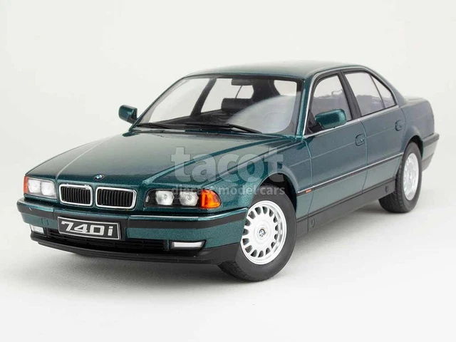 BMW 740i E38 Noire Métallisée 1994 - Miniature 1/18 KK-Scale - Neuf